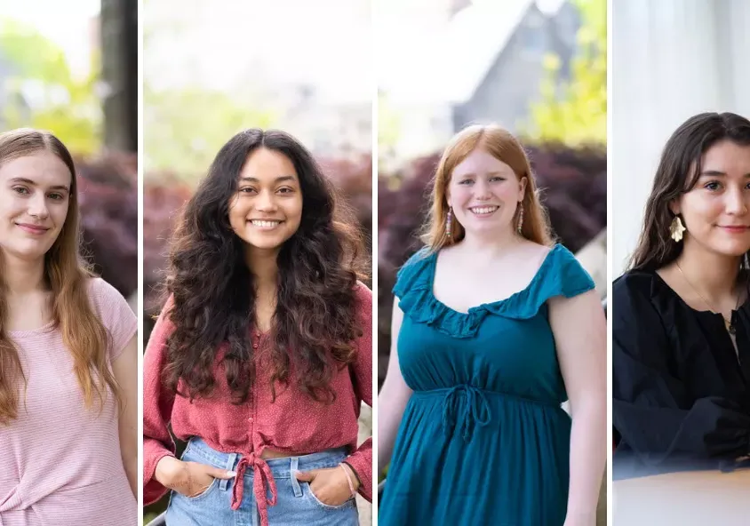 Four Fulbright recipients